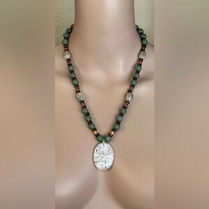 24 inch Mixed bead necklace NWOT